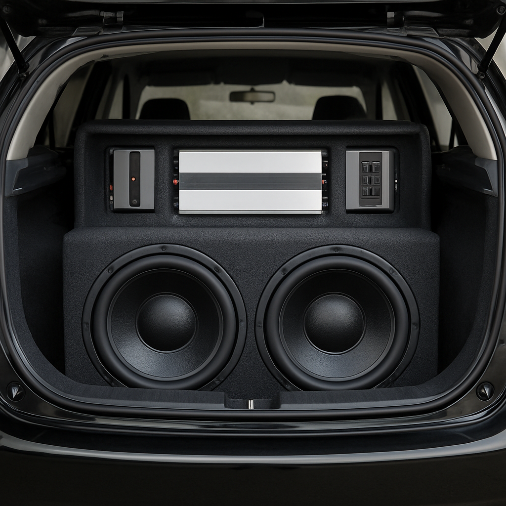 Car audio and alarm installation