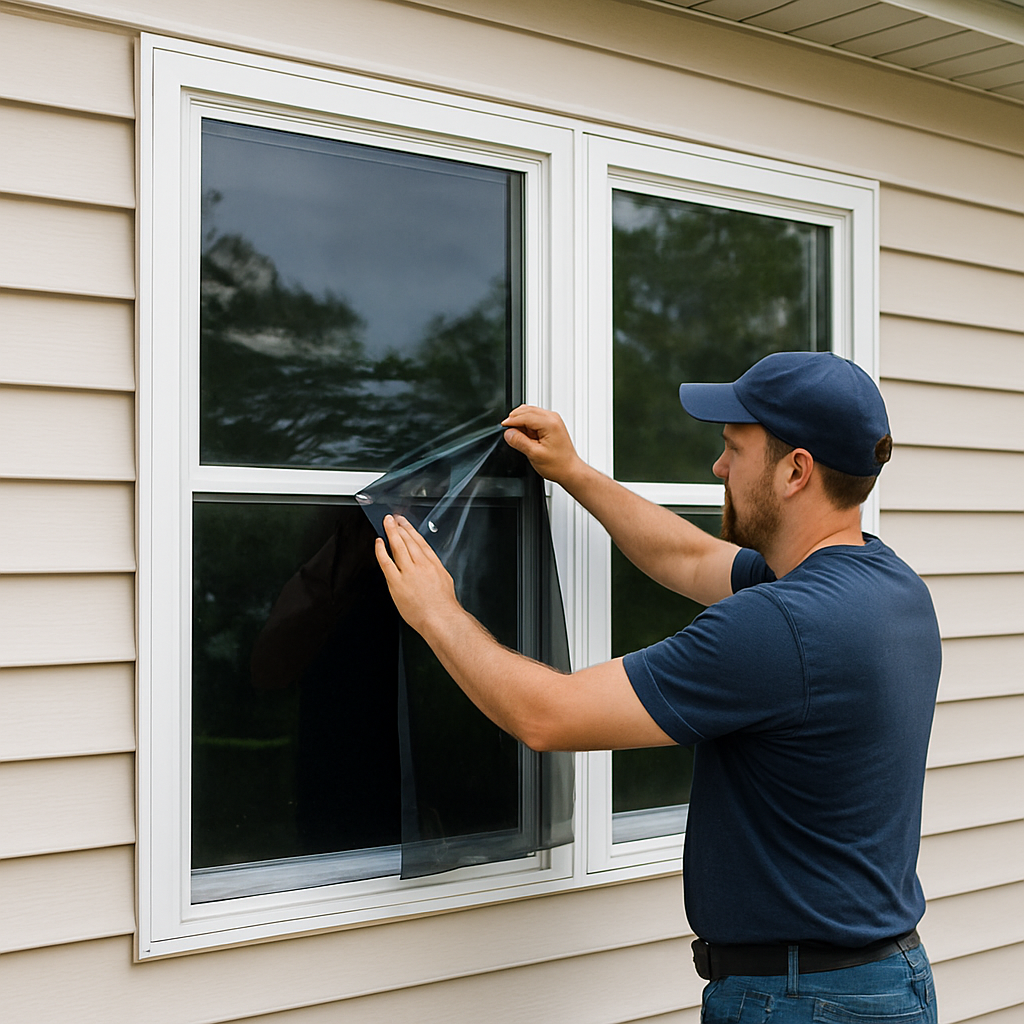 Residential window tinting
