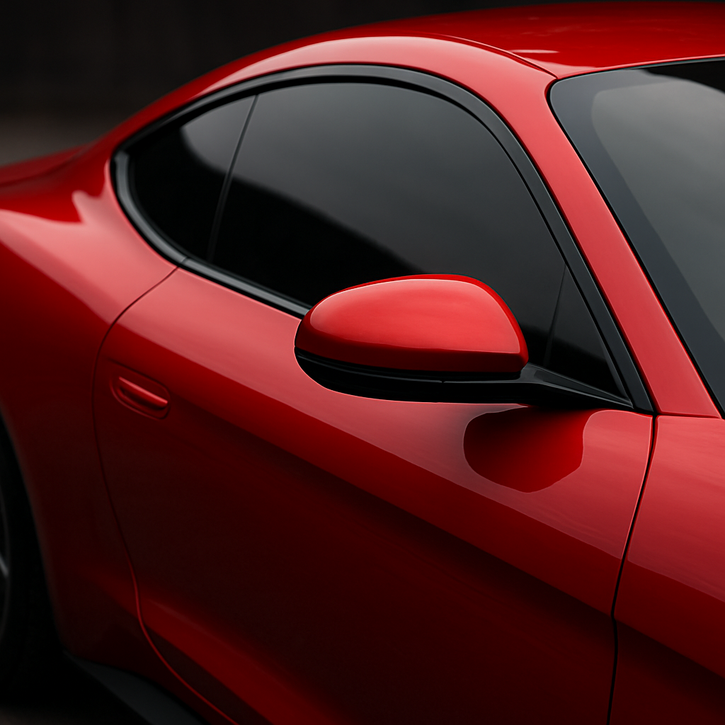 Tinted car windows