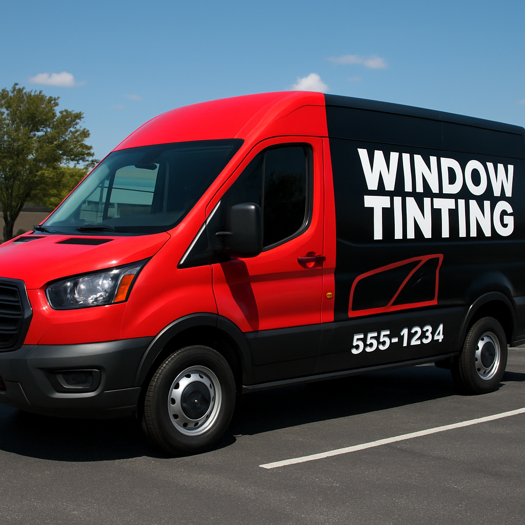 Z-Tint & Alarms service vehicle